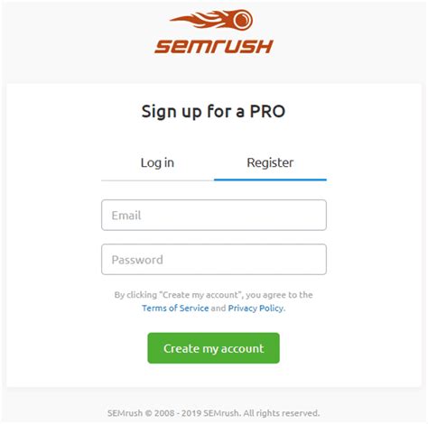 iniciar sesion semrush|Sign up .